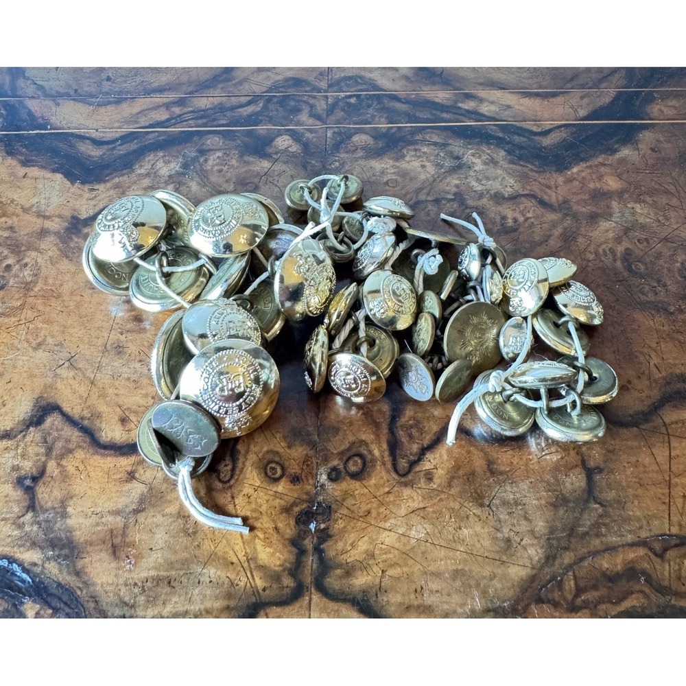 53 Vintage Royal Army Service Corps Buttons, Various Sizes & Styles (WW2‎ Era)